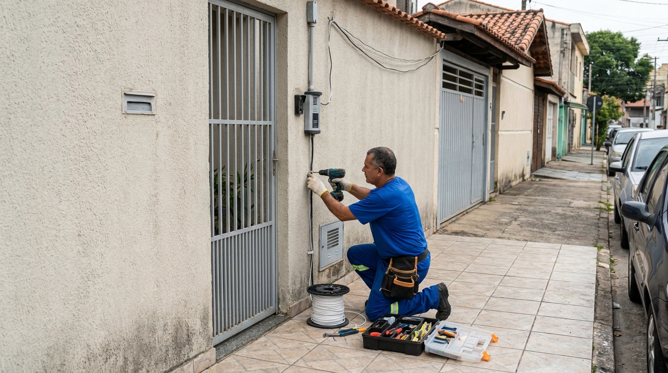 Instalação em Condomínios em Santo André‑SP